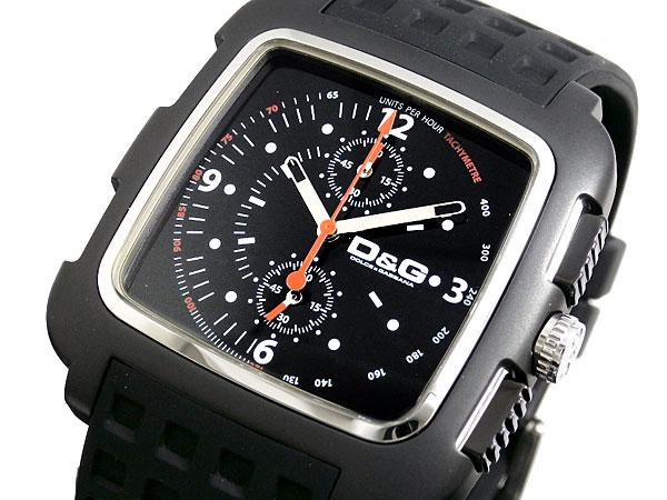 D&G ドルチェ＆ガッバーナ 腕時計 スクエア クロノ DW0362