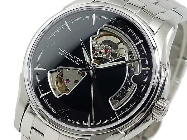ハミルトン ジャズマスター オープンハート 自動巻き 腕時計 H32565135