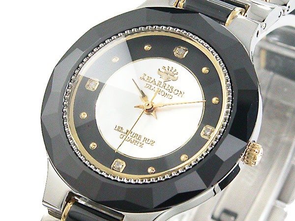 J.HARRISON ジョンハリソン 腕時計 セラミック メンズ CCM001-BS