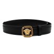 画像1: VERSACE ヴェルサーチ 1016069 1A11250 1B00V ベルト BELT グレカ ラ メドゥーサ メンズ レディース ユニセックス #75 (1)