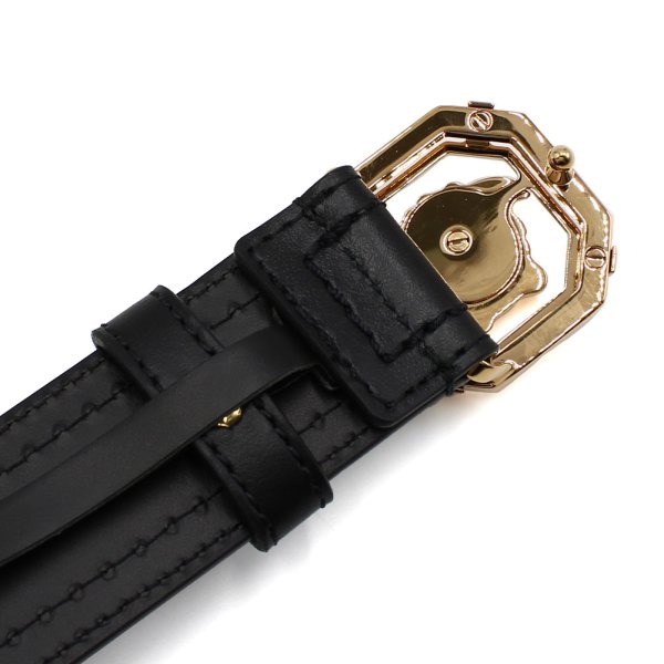 画像4: VERSACE ヴェルサーチ 1016069 1A11250 1B00V ベルト BELT グレカ ラ メドゥーサ メンズ レディース ユニセックス #85 (4)