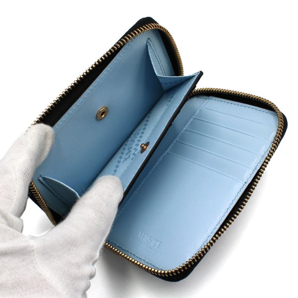 画像6: VERSACE ヴェルサーチ 1016840-1A13695-1B00V 財布 WALLET ジップ ZIP メンズ レディース ユニセックス (6)