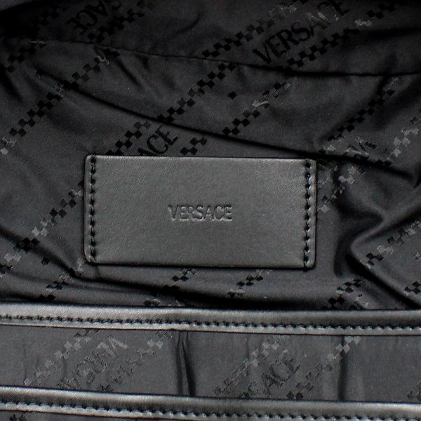 画像5: VERSACE ヴェルサーチ 1018355 1A13686 1B00V バッグ BAG 鞄 キルティング バックバッグ メンズ レディース ユニセックス (5)