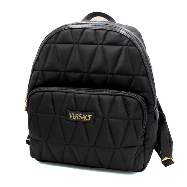 画像6: VERSACE ヴェルサーチ 1018355 1A13686 1B00V バッグ BAG 鞄 キルティング バックバッグ メンズ レディース ユニセックス (6)