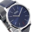 画像2: HUGO BOSS ヒューゴボス 1520008 EXIST ネイビー レザー メンズ (2)