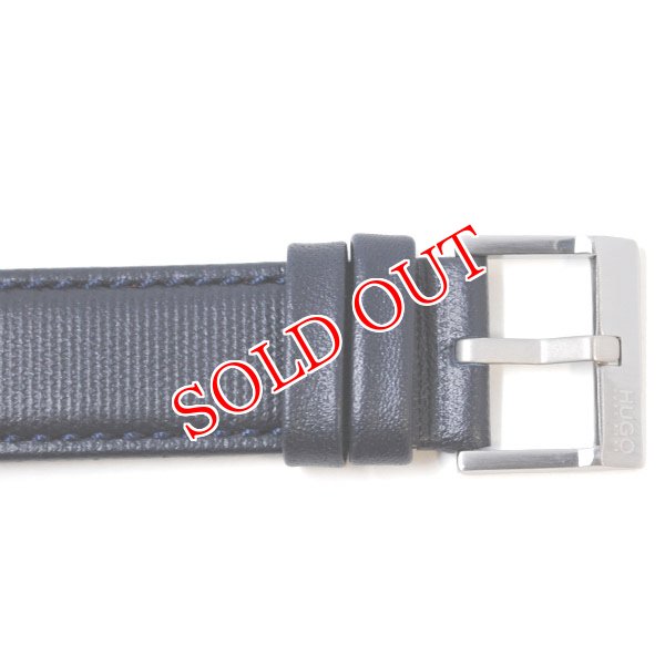 画像3: HUGO BOSS ヒューゴボス 1520008 EXIST ネイビー レザー メンズ (3)