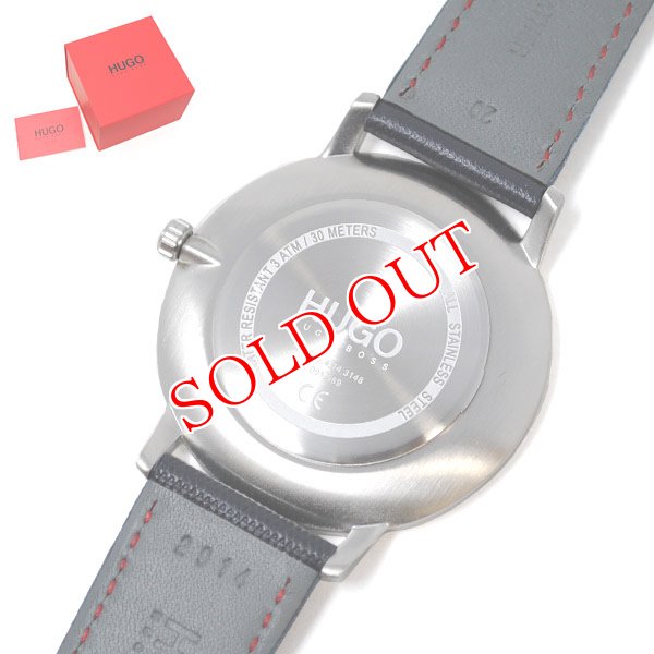 画像4: HUGO BOSS ヒューゴボス 1520008 EXIST ネイビー レザー メンズ (4)