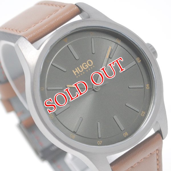 画像2: HUGO BOSS ヒューゴボス 1530017 DARE レザー 腕時計 メンズ (2)
