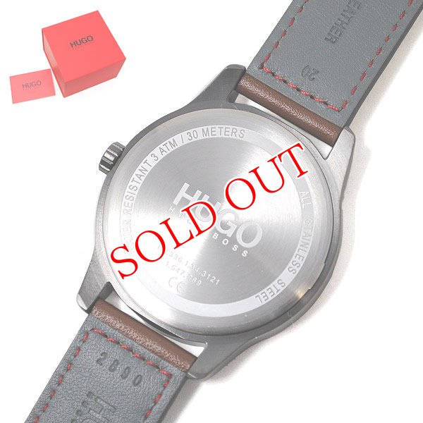 画像4: HUGO BOSS ヒューゴボス 1530017 DARE レザー 腕時計 メンズ (4)