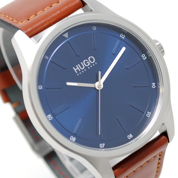 画像2: HUGO BOSS ヒューゴボス 1530029 DARE レザー 腕時計 メンズ (2)