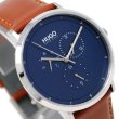 画像2: HUGO BOSS ヒューゴボス 1530032 GUIDE レザー 腕時計 メンズ (2)