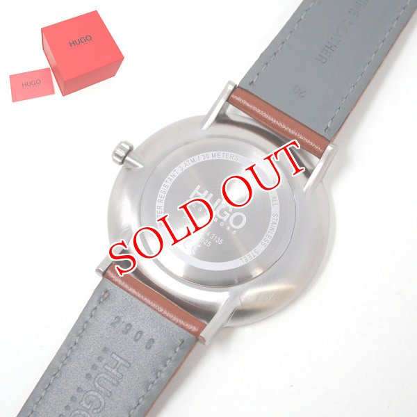 画像4: HUGO BOSS ヒューゴボス 1530032 GUIDE レザー 腕時計 メンズ (4)