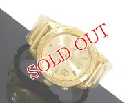 NIXON ニクソン 腕時計 51-30 ALL GOLD A057-502