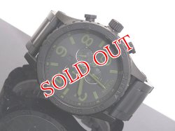 画像1: 【即納】NIXON ニクソン 腕時計 51-30 CHRONO A083-1042 MATTE BLACK SURPLUS
