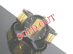 画像1: NIXON ニクソン 腕時計 SPENCER GUNMETAL/GOLD A113-595