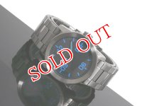 ニクソン NIXON 腕時計 PRIVATE SS ガンメタル/ブルー A276-624