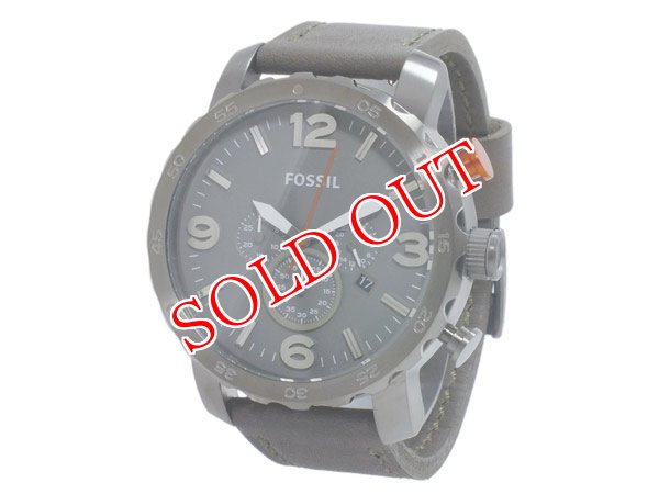 画像1: フォッシル FOSSIL ネイト NATE クオーツ クロノ メンズ 腕時計 JR1419 (1)