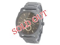フォッシル FOSSIL グラント GRANT クオーツ クロノ メンズ 腕時計 FS4682