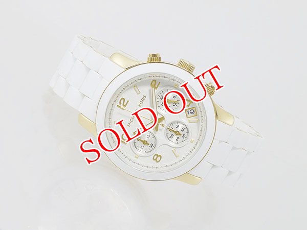画像1: マイケルコース MICHAEL KORS クオーツ クロノ レディース 腕時計 MK5145 (1)