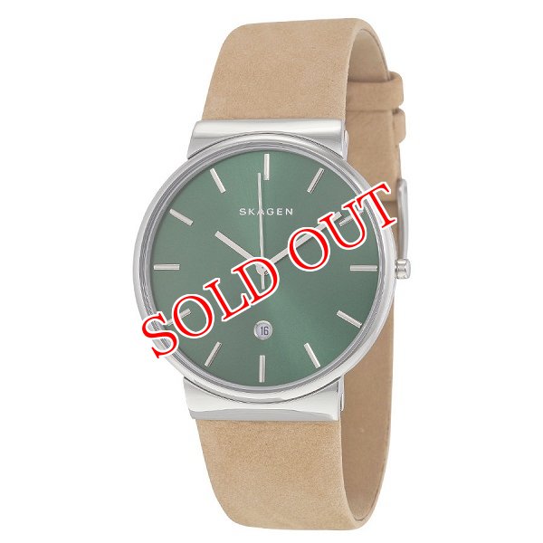 画像1: スカーゲン SKAGEN クオーツ メンズ 腕時計 SKW6183 グリーン (1)