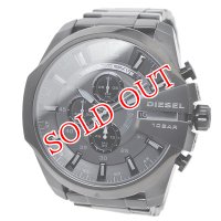 ディーゼル DIESEL メガチーフ メンズ クオーツ クロノ 腕時計 DZ4355 ブラック