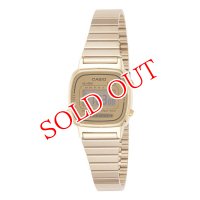 カシオ CASIO クオーツ デジタル レディース 腕時計 LA670WGA-9 ゴールド ゴールド