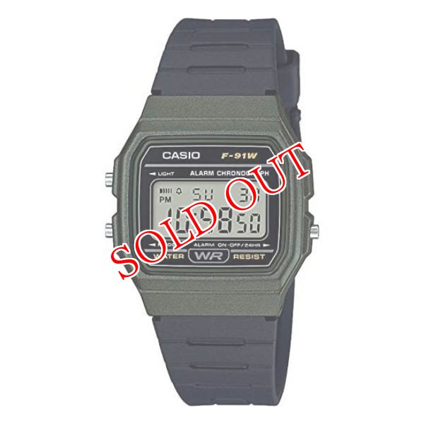 画像1: カシオ CASIO 腕時計 メンズ レディース F-91WM-3A クォーツ (1)