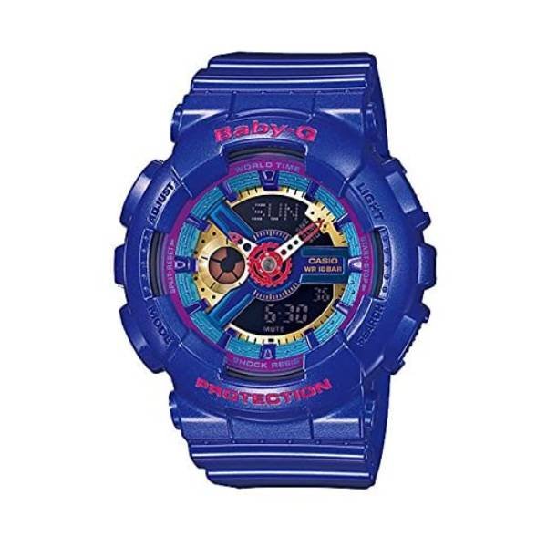 画像1: カシオ CASIO ベビーG BABY-G アナデジ レディース 腕時計 BA-112-2A (1)