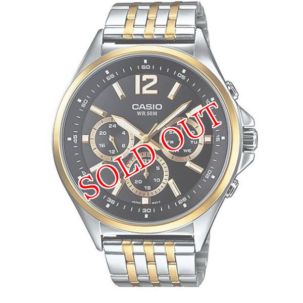 画像1: カシオ CASIO 腕時計 MTP-E303SG-1 (1)