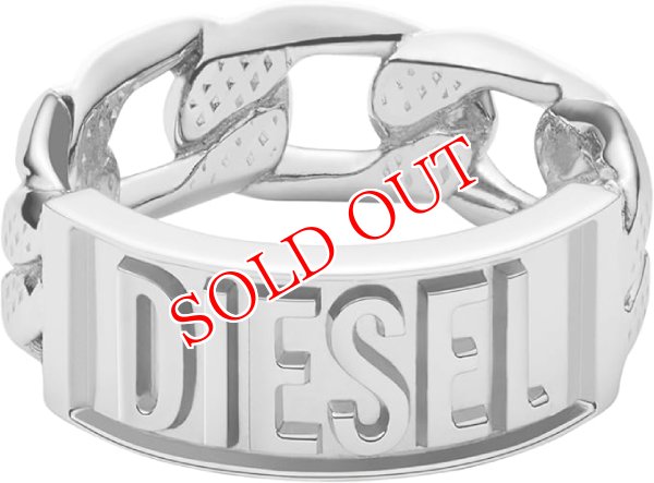 画像1: ディーゼル DIESEL メンズ リング DX1347040 サイズ:508 #S (1)