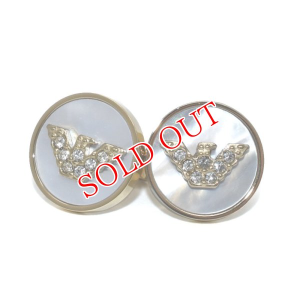 画像1: EMPORIO ARMANI エンポリオアルマーニ EGS2354710 ピアス earrings メンズ レディース (1)