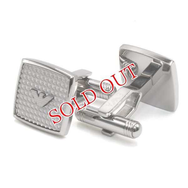 画像1: EMPORIO ARMANI エンポリオアルマーニ EGS2989040 カフスボタン メンズ (1)