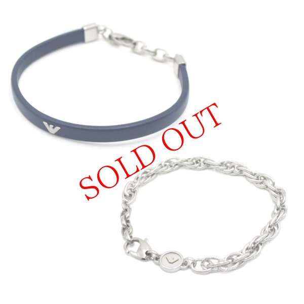 画像1: EMPORIO ARMANI エンポリオアルマーニ EGS2943SET セット ブレスレット BRACELET メンズ (1)