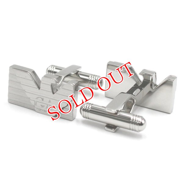 画像1: EMPORIO ARMANI エンポリオアルマーニ EGS3077040 カフスボタン メンズ (1)