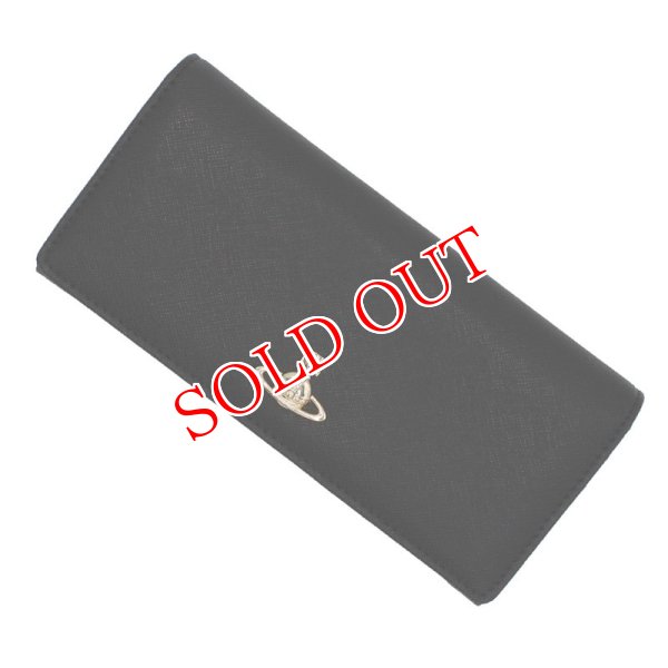 画像1: VIVIENNE WESTWOOD ヴィヴィアンウエストウッド 51040027-L001N-PF-N403 長財布 小銭入れ付き WALLET レディース (1)