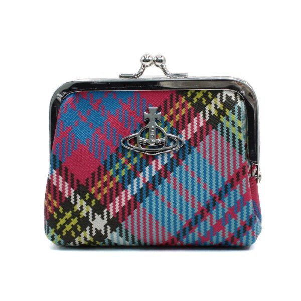 画像1: VIVIENNE WESTWOOD ヴィヴィアンウエストウッド 52010005-S000V-PF-O102 FRAME COIN PURSE がま口 財布 WALLET レディース (1)