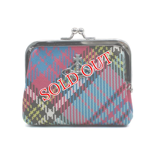 画像1: VIVIENNE WESTWOOD ヴィヴィアンウエストウッド 52010005-S000V-PF-O102 FRAME COIN PURSE がま口 財布 WALLET レディース (1)