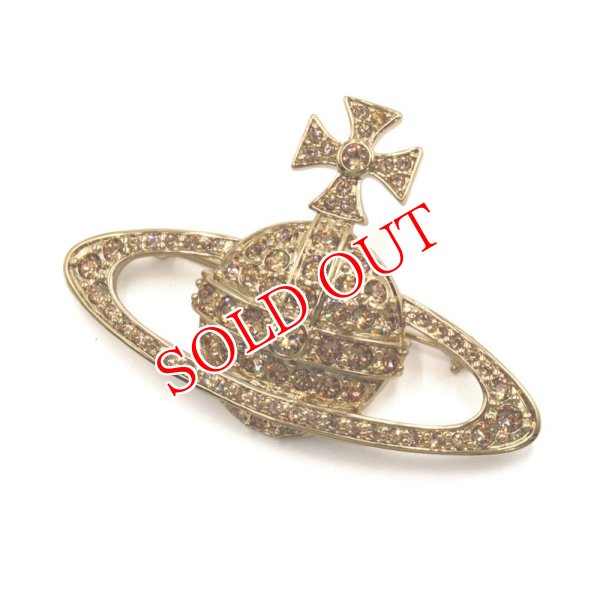 画像1: Vivienne Westwood ヴィヴィアン ウエストウッド 65010006-02R121 BAS RELIEF BROOCH ブローチ レディース (1)
