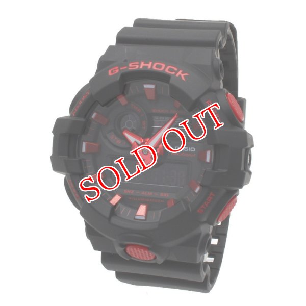 画像1: CASIO カシオ G-SHOCK Gショック GA-700BNR-1ADR ANALOG-DIGITAL GA-700 SERIES 腕時計 ウォッチ メンズ (1)