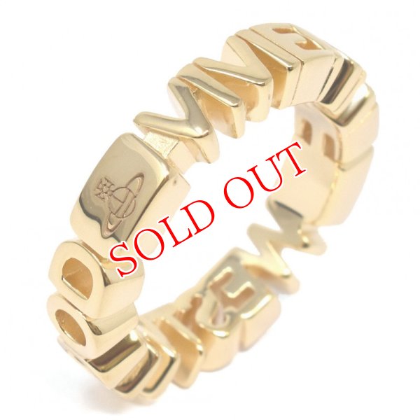 画像1: Vivienne Westwood ヴィヴィアン ウエストウッド 64040023-R001-SM NOTTINGHAM RING 指輪 リング レディース #S (1)