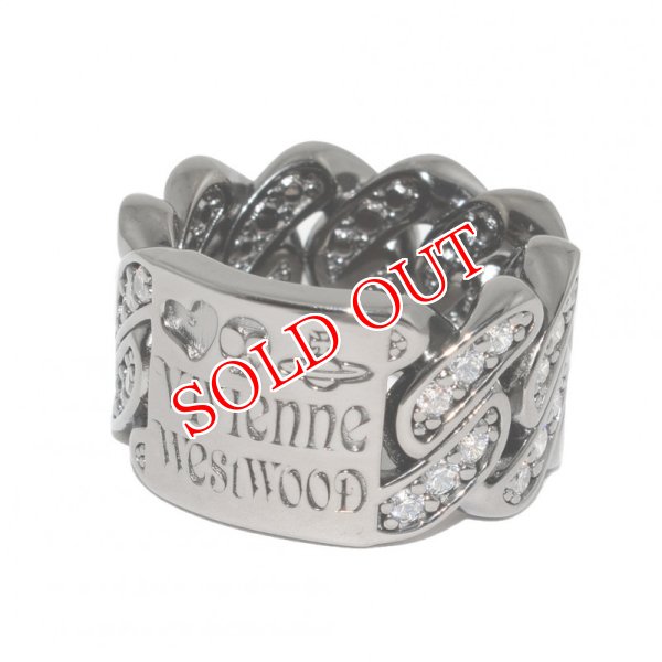 画像1: Vivienne Westwood ヴィヴィアン ウエストウッド 64040108-S104 ROY RING 指輪 リング レディース #XS (1)