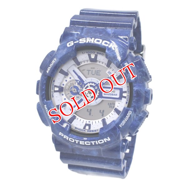 画像1: CASIO カシオ G-SHOCK Gショック GA-110BWP-2A ANALOG-DIGITAL 110 SERIES 腕時計 ウォッチ メンズ (1)