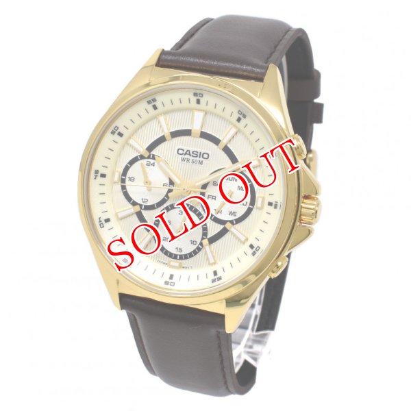 画像1: CASIO カシオ STANDARD MTP-E303GL-9AV 腕時計 ウォッチ メンズ (1)