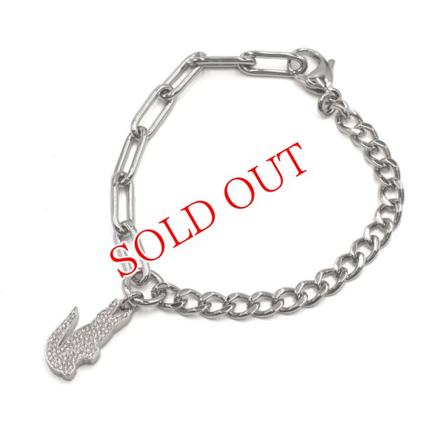 画像1: LACOSTE ラコステ 2040146 CROCODILE ACCESORY アクセサリー ブレスレット レディース (1)