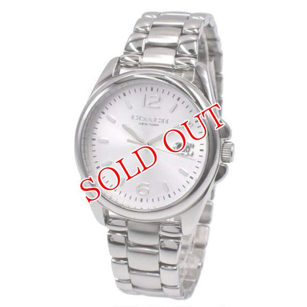 画像1: COACH コーチ 14503910 Greyson グレイソン シルバー ステンレス レディース (1)