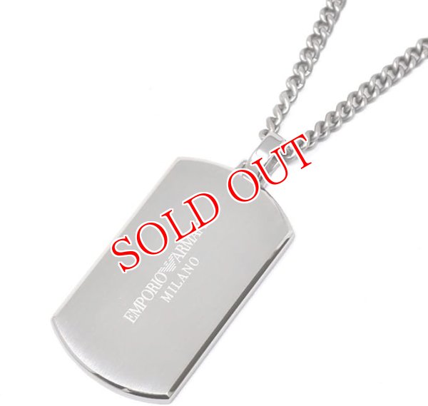 画像1: EMPORIO ARMANI エンポリオアルマーニ EGS2812040 ネックレス NECKLACE メンズ レディース (1)