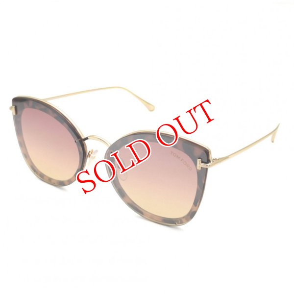 画像1: TOM FORD トムフォード FT0657-55Z-62 サングラス EYEWEAR TF657 Chariotte レディース (1)