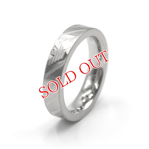 画像1: EMPORIO ARMANI エンポリオアルマーニ EGS2924040 リング RING 指輪 アクセサリー メンズ 200 #M (1)