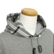画像4: BURBERRY バーバリー 8057010 A2142 PALE GREY MELANGE フーディ パーカー スウェット メンズ #XS (4)