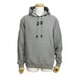 画像1: BURBERRY バーバリー 8057010 A2142 PALE GREY MELANGE フーディ パーカー スウェット メンズ #XS (1)